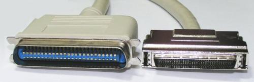 CA-2038N  HP DB68 Pin Male to Centronic 50 Pin Male SCSI Cable 1.8m